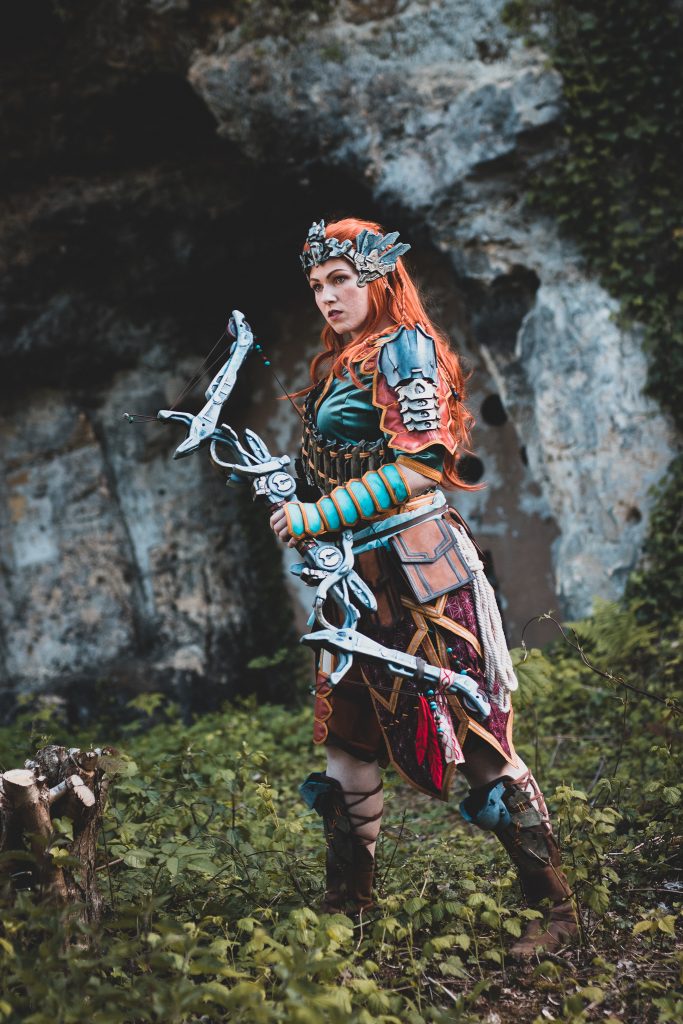 Aloy Carja warbow template and tutorial - Pretzl Cosplay