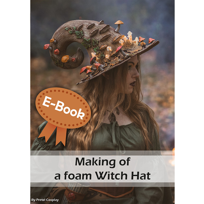 Making An Autumn Witch Hat With EVA Foam Tutorial E book Pretzl Cosplay