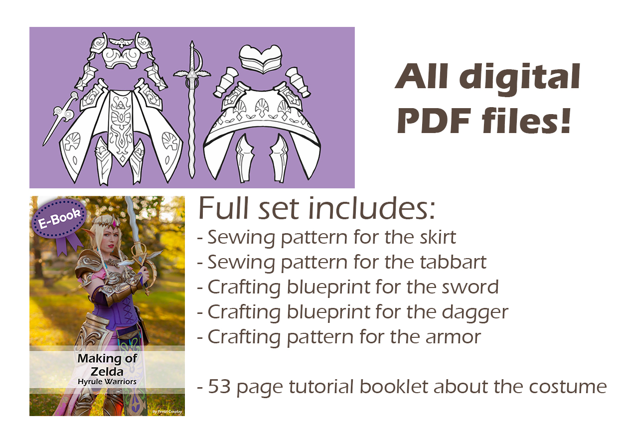 NDLWRKshop - ☆ NEW PICTURE ☆ A beautiful duo of Link and Zelda ~ Both  costumes we're made using our very own patterns which are available for  sale online ! ▹Link's Costume